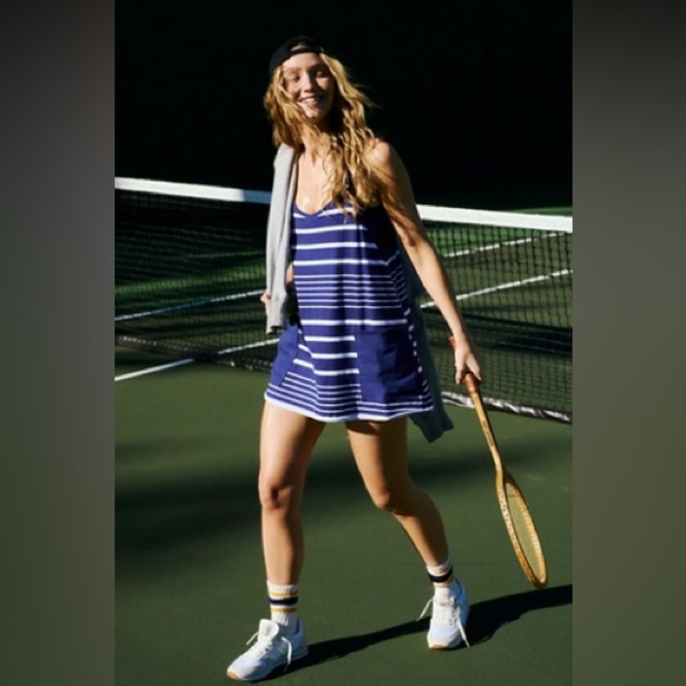 NWT FP Movement Hot Shot Mini Printed Dress